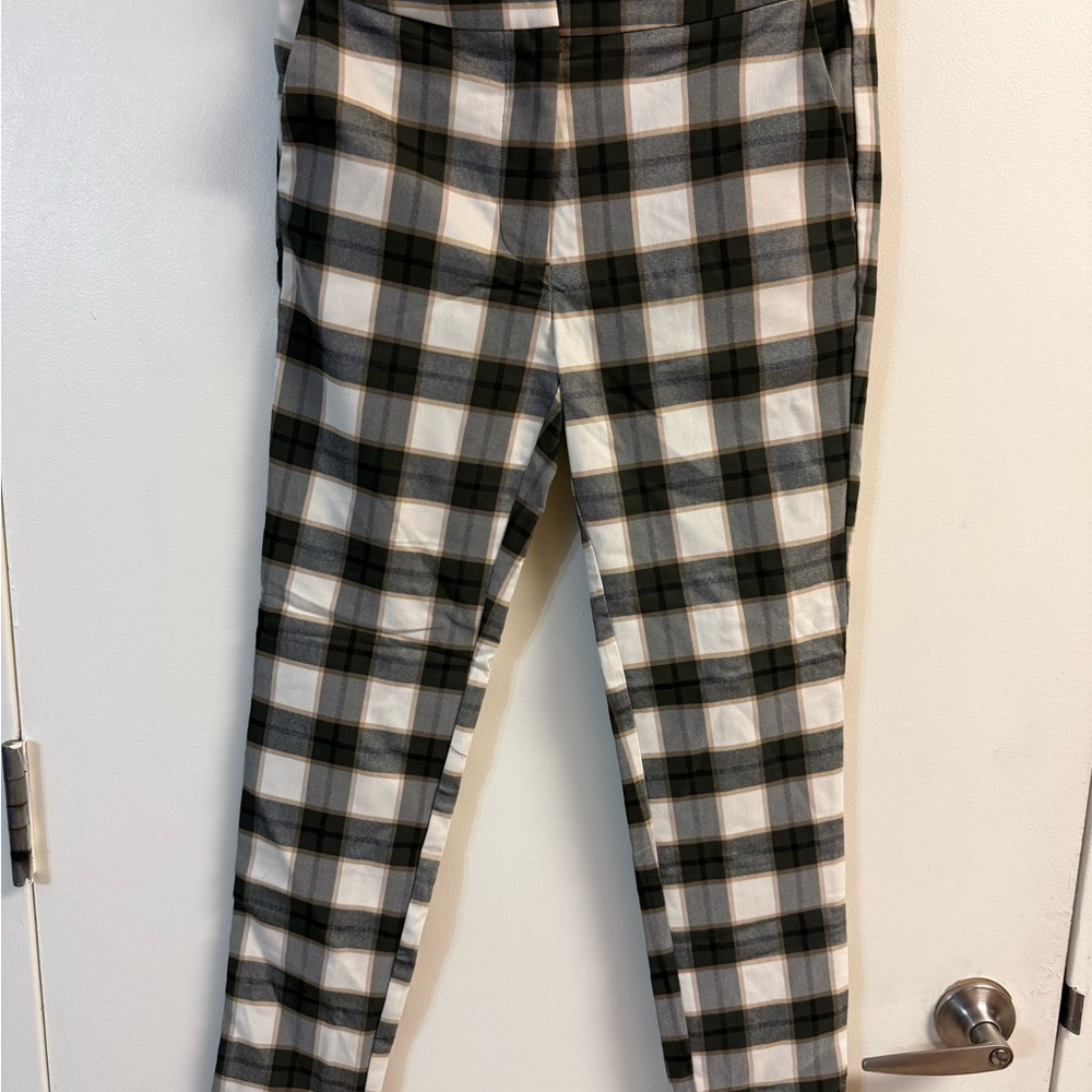 Blue Rain Striped Trousers